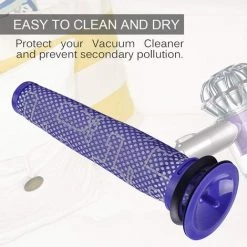 FVO Filtre Pour Dyson V8 V7 V6 DC62 Aspirateur #DY-965661-01, Keepow® Filtre Mélange De Matériaux Standard Bleue, Lot De 3 3 FVO Filtre Pour Dyson V8 V7 V6 DC62 Aspirateur #DY-965661-01, Keepow® Filtre Mélange De Matériaux Standard Bleue, Lot De 3 -Aspirateur et sac Soldes 66307770 4