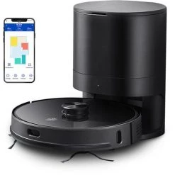 PROSCENIC M7 PRO Aspirateur Robot Intelligent 2 En 1 Avec Collecteur Automatique De Poussières Aspiration Et Lavage Navigation Laser