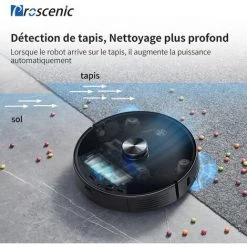 PROSCENIC M7 PRO Aspirateur Robot Intelligent 2 En 1 Avec Collecteur Automatique De Poussières Aspiration Et Lavage Navigation Laser 3 PROSCENIC M7 PRO Aspirateur Robot Intelligent 2 En 1 Avec Collecteur Automatique De Poussières Aspiration Et Lavage Navigation Laser -Aspirateur et sac Soldes 66543026 4