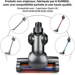 EINEMGELD Brosse De Remplacement Pour Aspirateur Dyson DC45 DC58 V6 DC61 DC62 Brosse électrique Pour Dyson -Aspirateur et sac Soldes 66558609 3