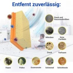 MODOU Filtre Plissé Plat Pour Kärcher MV4 MV5 MV6 WD4 WD5 WD6 Comme 2.863-005.0 Pour Aspirateur Multifonctions + Aspirateur Sec/humide -Aspirateur et sac Soldes 66742061 4