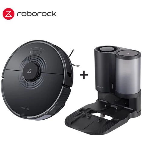 Aspirateur robot roborock s7 avec station d'aspiration automatique - noir Aspirateur Robot Roborock S7 Avec Station D'aspiration Automatique - Noir -Aspirateur et sac Soldes 66827107 1