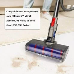 QERSTA Brosse De Remplacement Pour Aspirateur Dyson V7 V8 V10 V11 Cleaner Brosse Compatible Avec Dyson V7 V8 V10 V11 Série -Aspirateur et sac Soldes 67874106 5