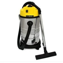 MAXBLAST Aspirateur Industriel De 30 Litres 1400W En Acier Inoxydable Et Accessoires, Aspirateur Sec & Humide, Sac à Poussière Offert - Argent#Jaune -Aspirateur et sac Soldes 9286011 3