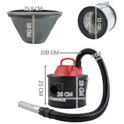 KAMINER II Aspirateur Vide Cendres Poêle Cheminée Barbecue Souffleur 18 L - 18 L -Aspirateur et sac Soldes 9384413 3