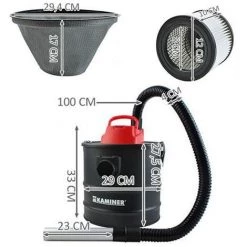 KAMINER II Aspirateur Vide Cendres Poêle Cheminée Barbecue Souffleur 18 L - 18 L -Aspirateur et sac Soldes 9384413 4